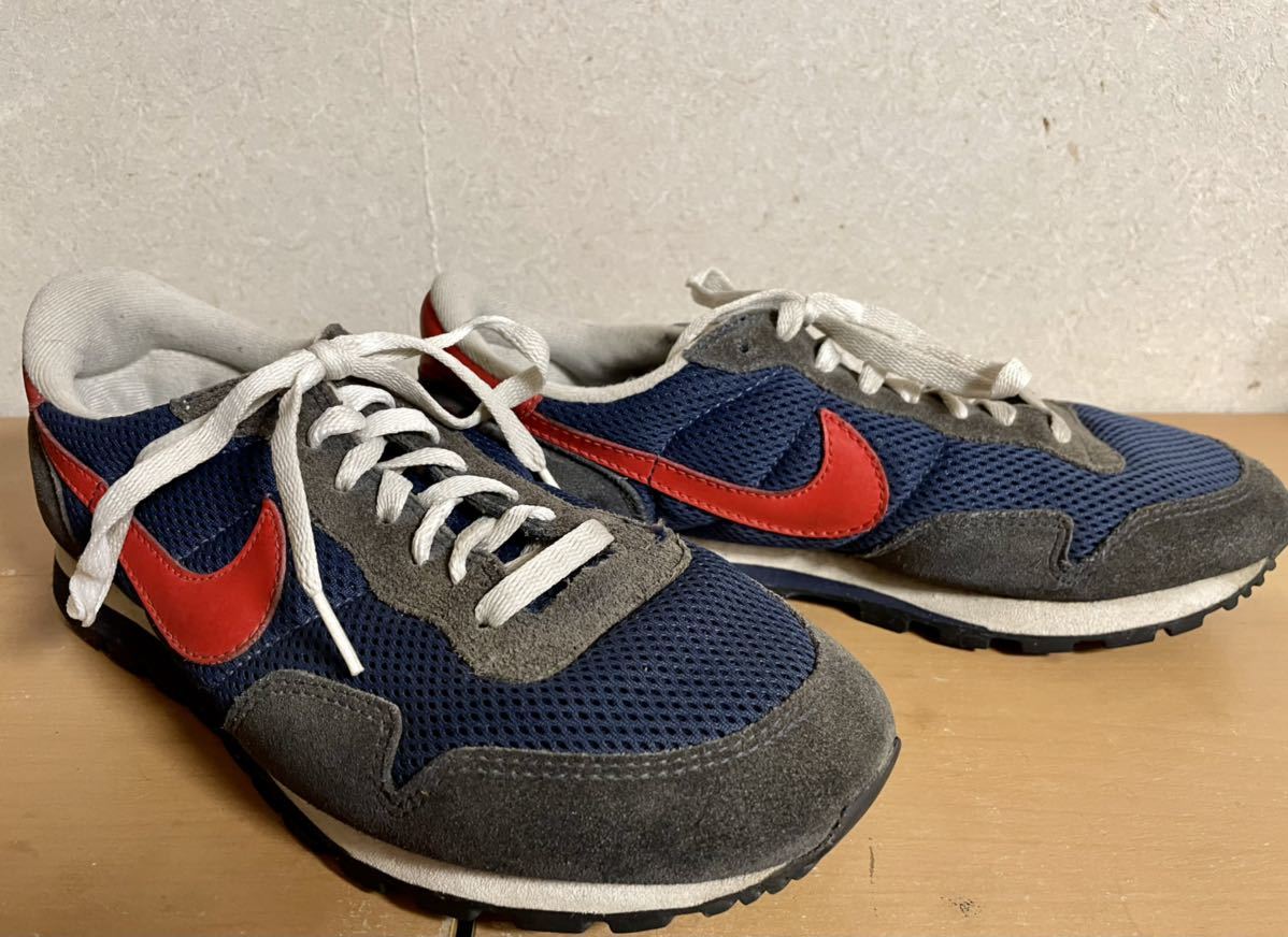 ナイキ　90年代　ペガサス　NIKE ネイビーxレッド　27cm_画像1