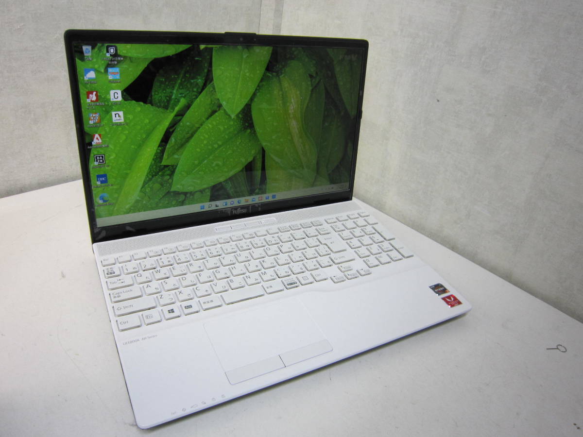 N15☆FUJITSU FMV LIFEBOOK AH43/E3 FMVA43E3WG AMD Ryzen 3 3300U SSD