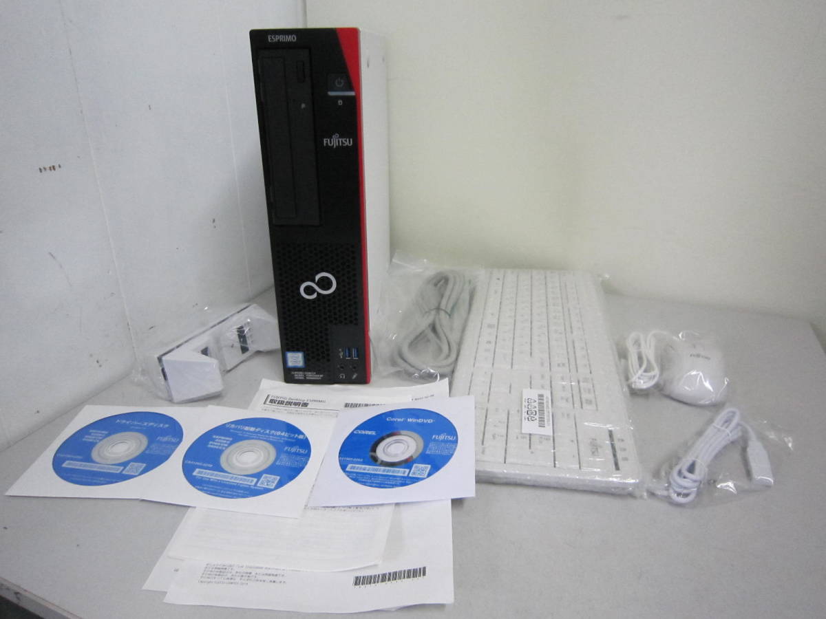 N40☆FUJITSU ESPRIMO D588/CX Core i3-9100 HDD/無 メモリ/8GB