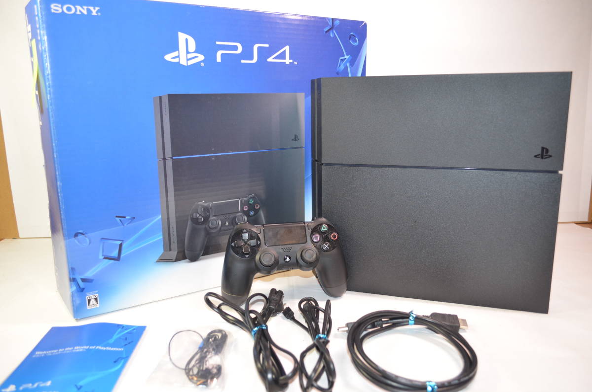 ☆美品 付属品完備 動作良好☆PS4 本体 CUH-1200b 1TB ジェット