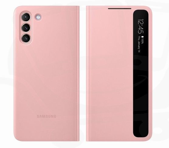 Galaxy S21+ Puls 5G ◆ SMART CLEAR VIEW COVER/ピンク [Samsung 純正ケース 並行輸入品] カバー_画像4