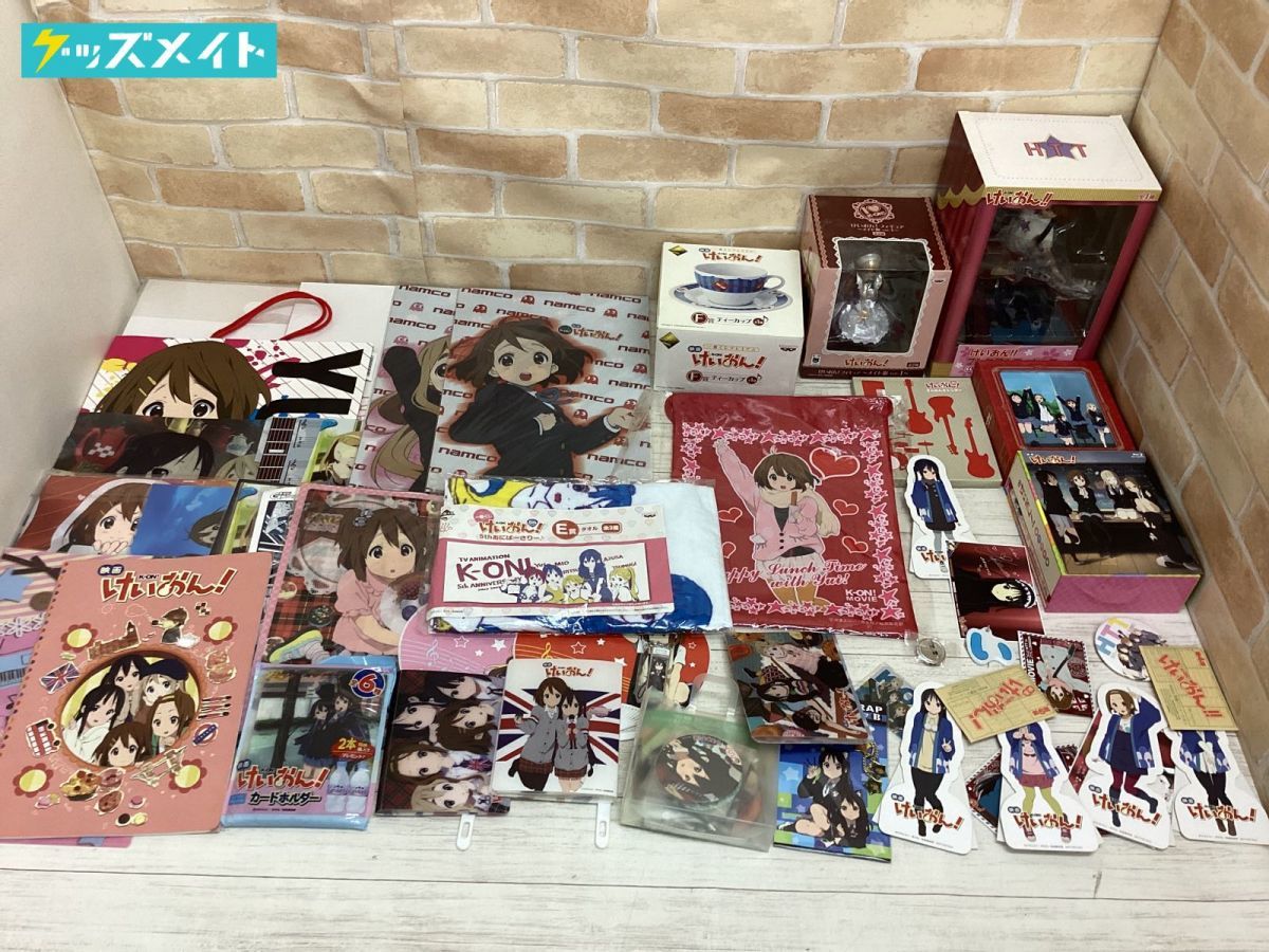 現状】 けいおん グッズ まとめ売り フィギュア、ティーカップ、クリア