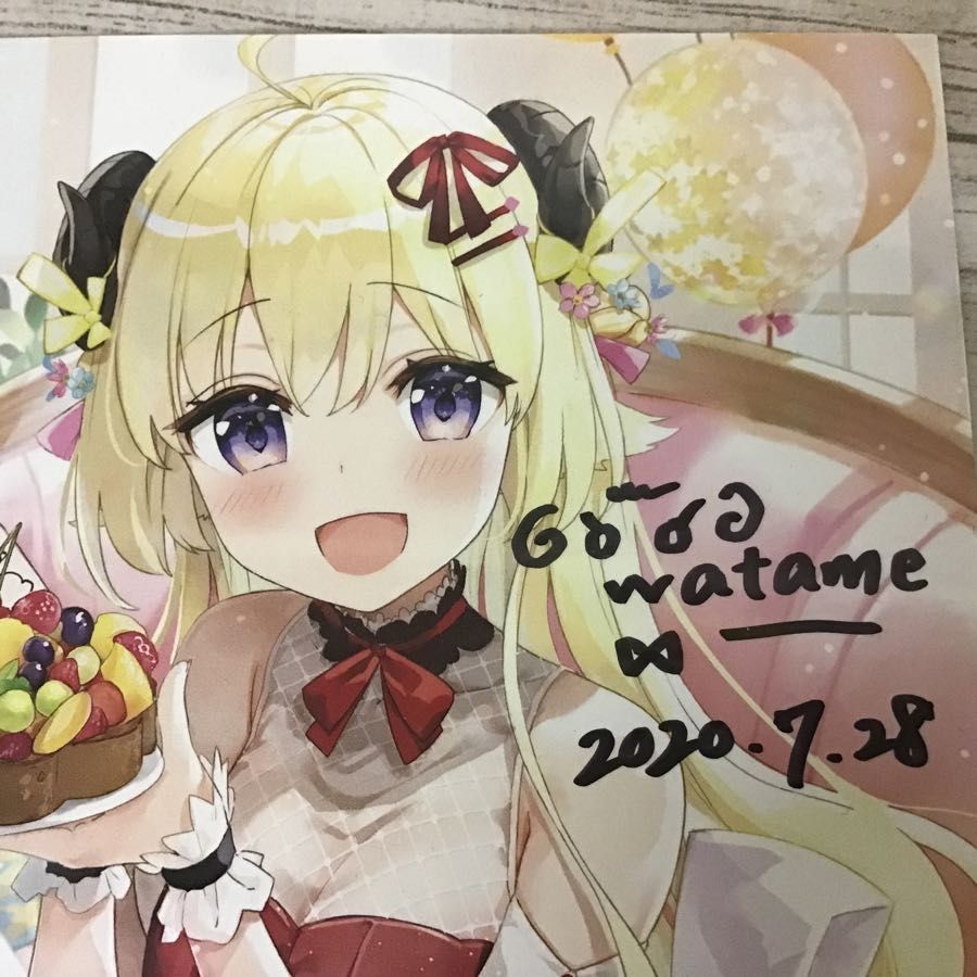 現状】 VTuber ホロライブ 角巻わため 誕生日記念 グッズ 角巻わため ...