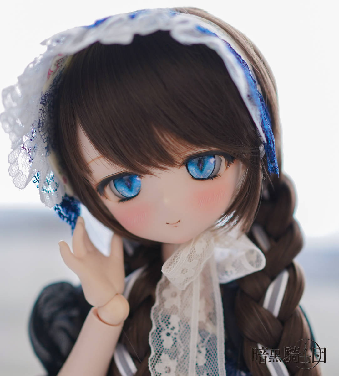 DDH-01 フレッシュ肌カスタムヘッド(微難有り）＋アイ一組◇暗黒騎士団◇_画像7