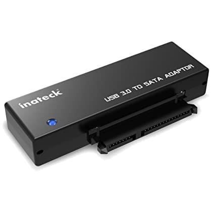 Inateck SATA - USB3.0変換ケーブル 2.5インチ/3.5インチハードディスクドライブ HDD/SSD用SATA変換アダプタ 電源アダプター付_画像2