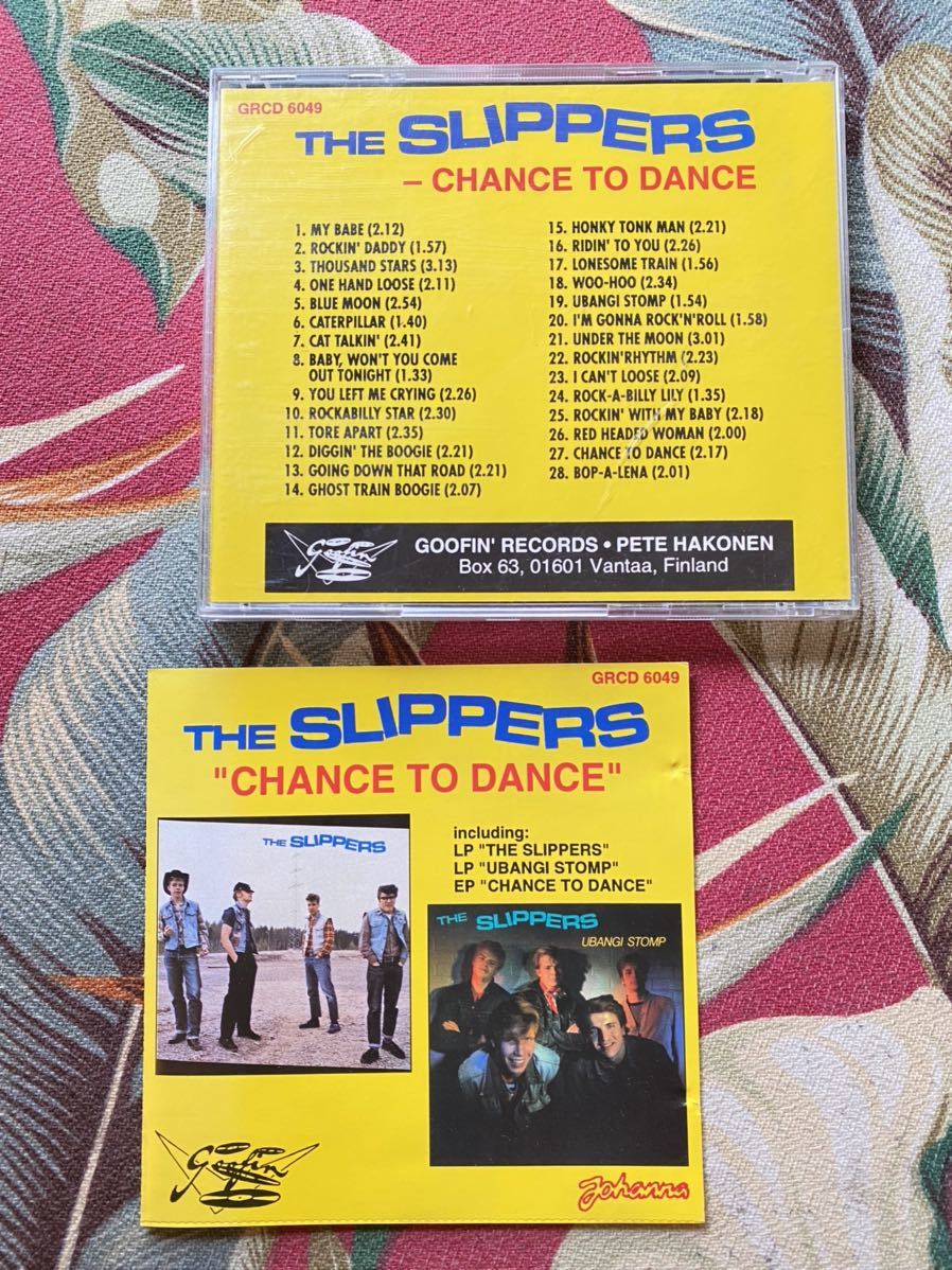 The Slippers CD Chance To Dance 1994 Goofin’ Records ロカビリー_画像1