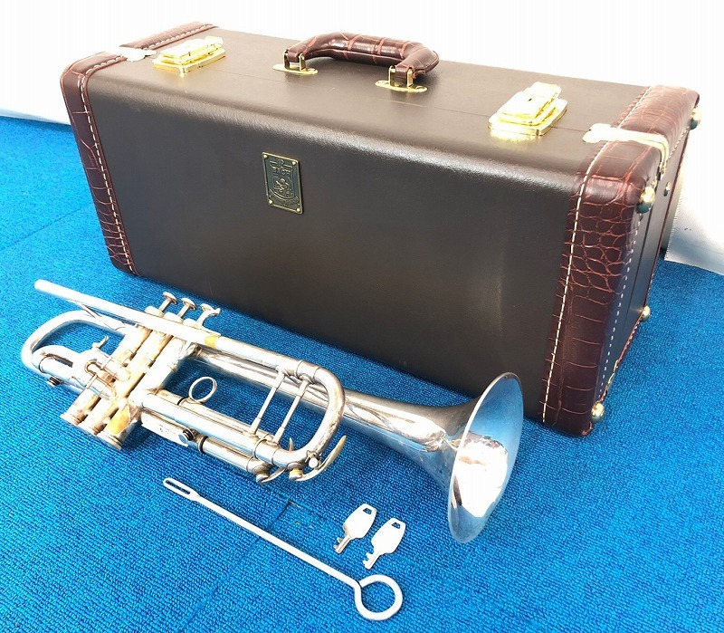美品レア】Calicchio trumpet case カリキオダブルケース-