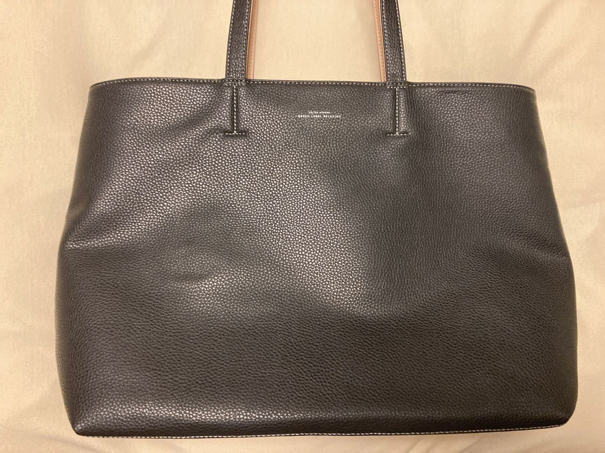 シボ フェイク レザー ジップ トート バッグ 20F|PayPayフリマ