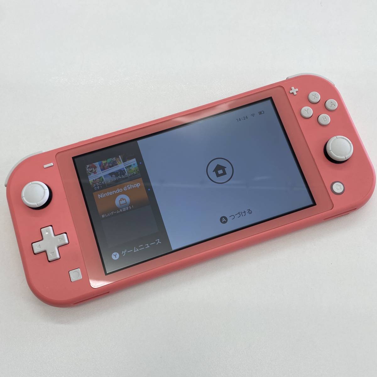 【ジャンク】Switch Lite 本体のみ スイッチ ライト Nintendo 任天堂 コーラル_画像6