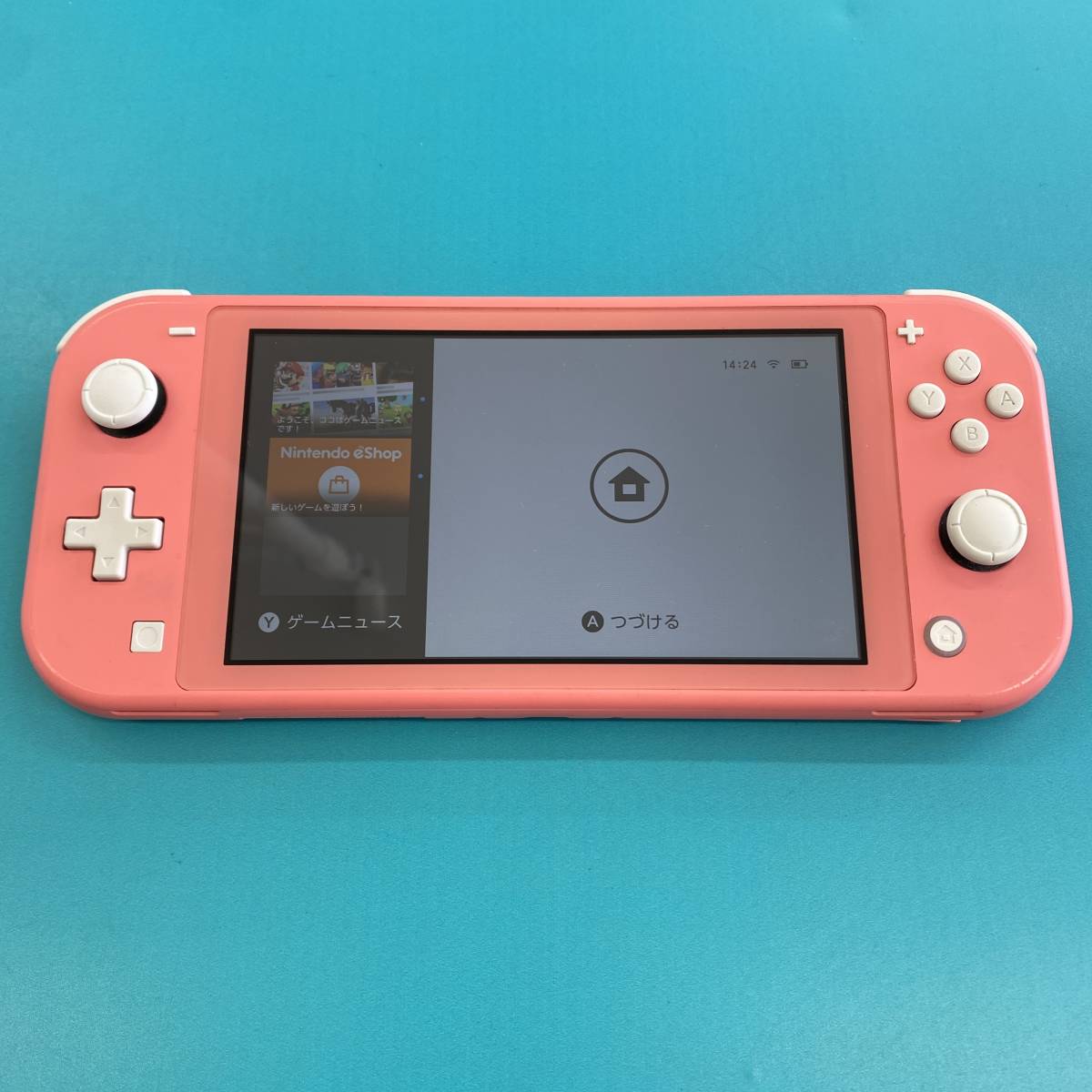 【ジャンク】Switch Lite 本体のみ スイッチ ライト Nintendo 任天堂 コーラル_画像1