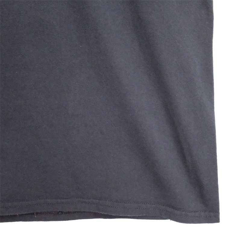 クルーネック半袖プリントTシャツ メンズUS-XLサイズ UNIVERSITY OF NEBRASKA ブラック カレッジ ビンテージ t-2031n_画像6