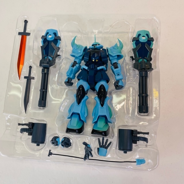 【中古】ロボット魂 SIDE MS No.107 グフカスタム バンダイ ※本体日焼け部分あり 現状品 2400031023319_画像5