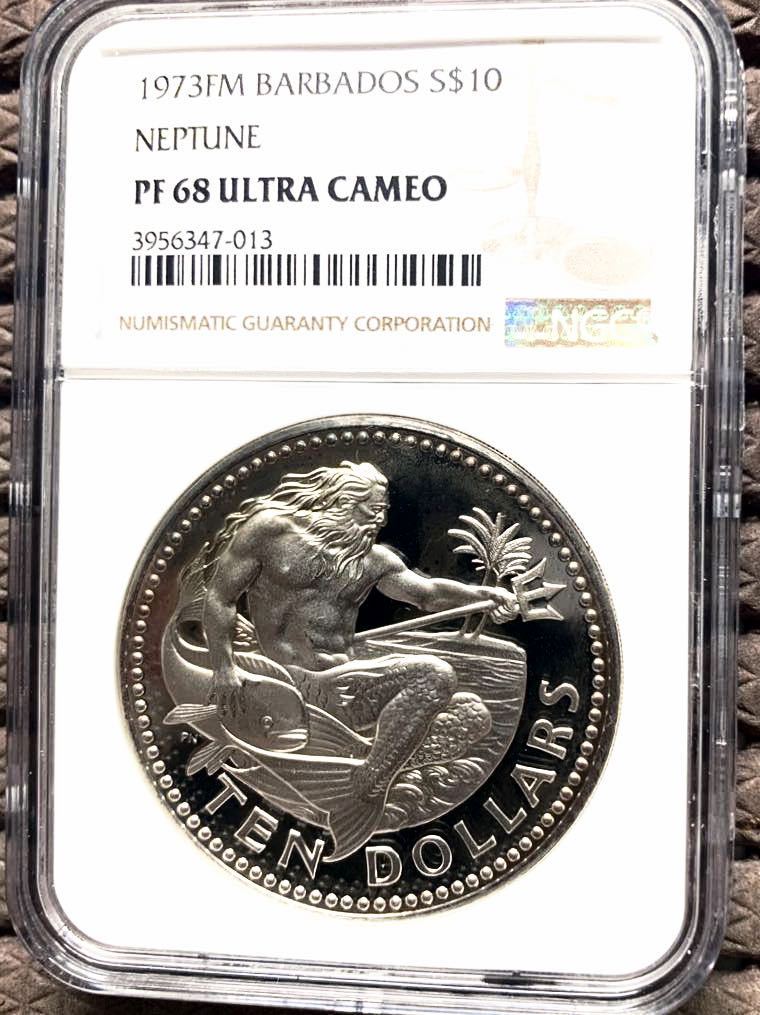 サイズ変更オプション 2021年バルバドス 1921年ピースダラー 10ドル
