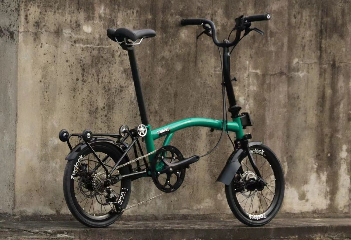 mint bike Papts /９s 折りたたみ自転車 ディスクブレーキ 新色