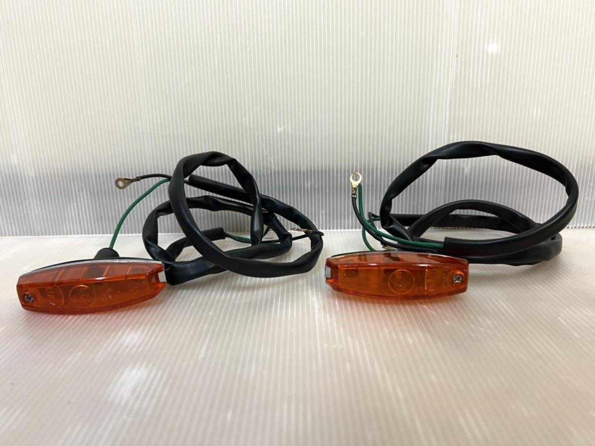  new goods? Lucas L734 SAE P1 67 side marker turn signal left right set side repeat customer lamp LUCAS old car 