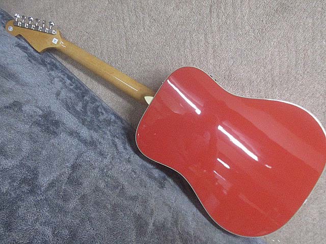 人気SALE2024(1764) 超美品 Fender フェンダー エレアコ Kingman SE FRD カリフォルニアシリーズ 日本100本限定 ソフトケース付 CSG14000053 フェンダー
