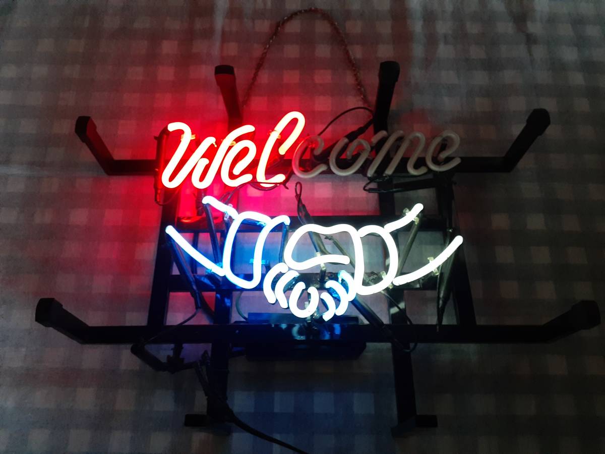 送料無料☆Welcome ネオン