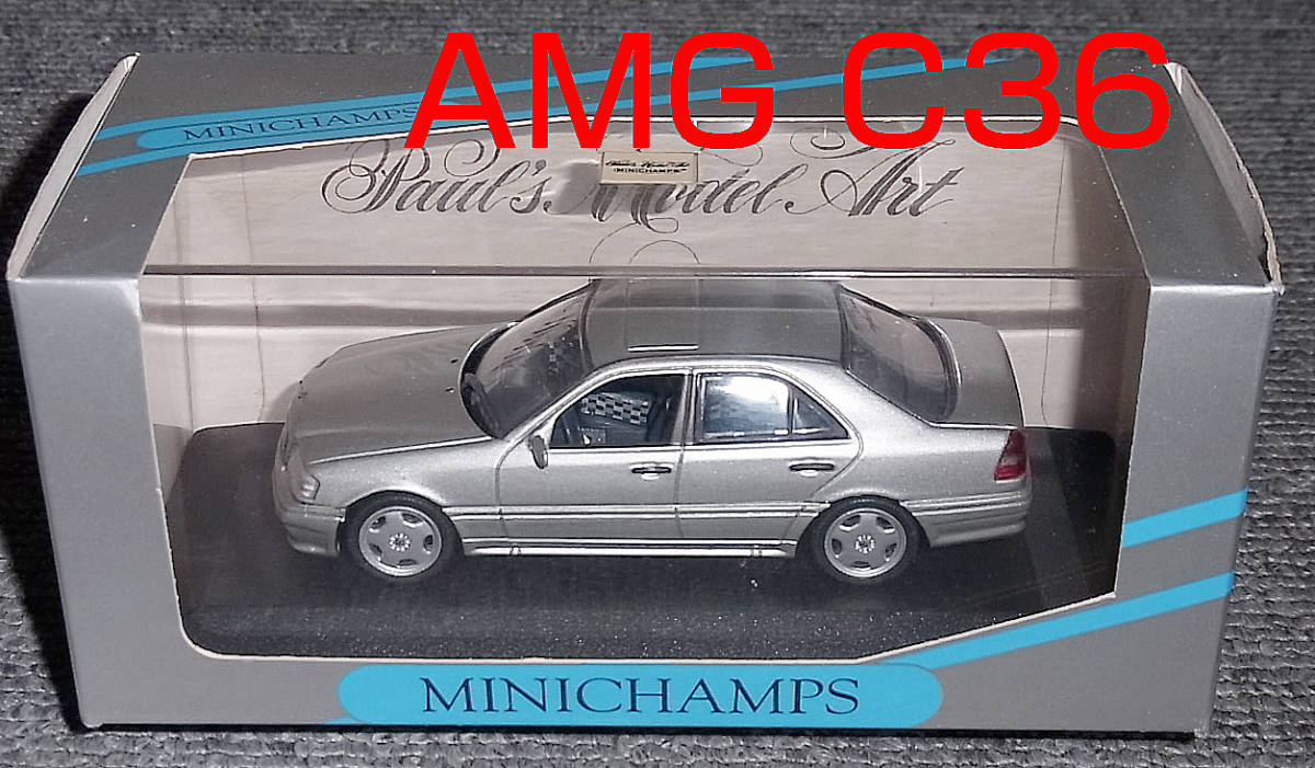 1/43 メルセデス ベンツ C36 AMG シルバー Mercedes BENZ C43 C55 C63