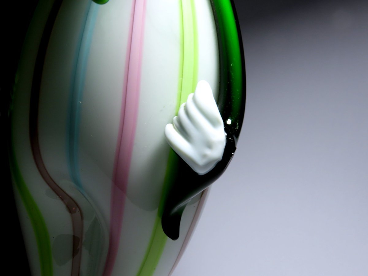 □ベネチアングラス 「ピエロ」 特大 ムラーノグラス | hybridstudio.in