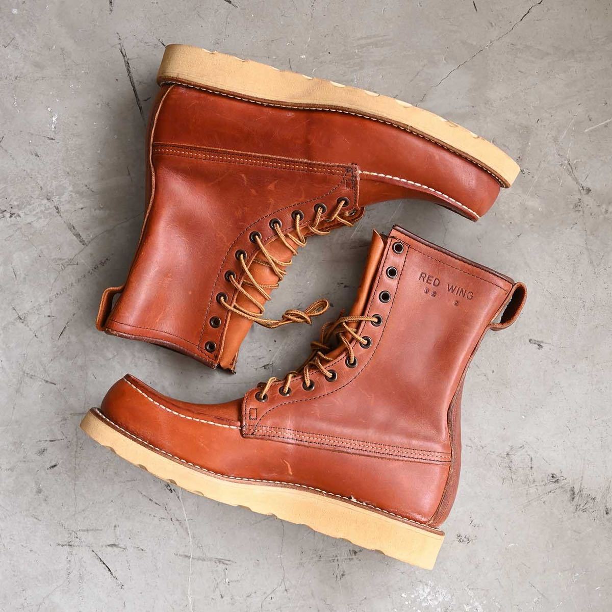 超希少&デッド!!1982's RED WING 877 アイリッシュ セッター ビンテージ オリジナル レッドウィング USA スクエアステッチ 80s OLD 犬タグ