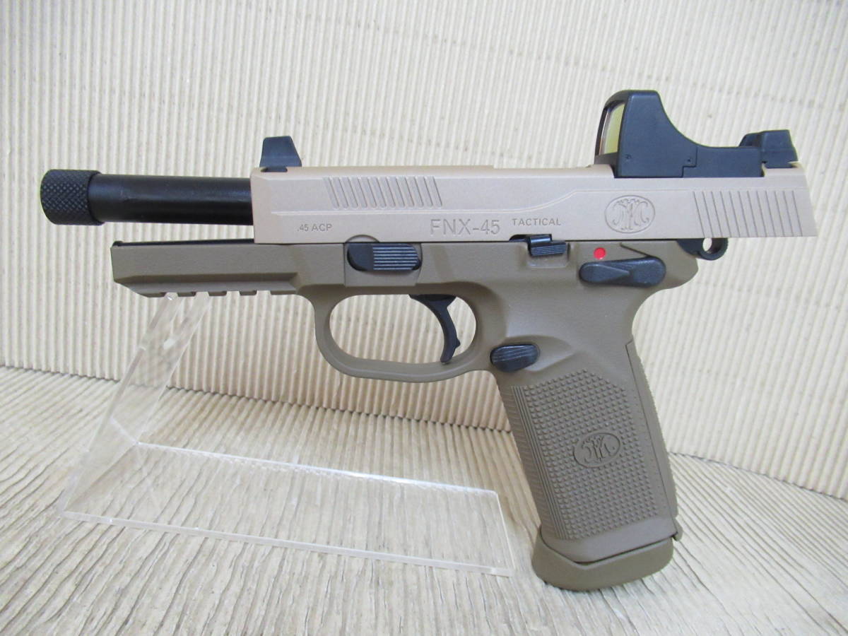 送料無料HOT ヤフオク! ガスブローバックハンドガン FNX-45 - 東京