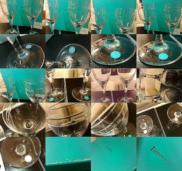 ☆送料無料即決☆TIFFANY&Co.(ティファニー) ペア ワイングラス | www