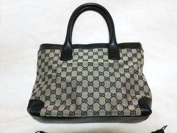 ★即決★GUCCI（グッチ)GG キャンバス ハンドバッグ