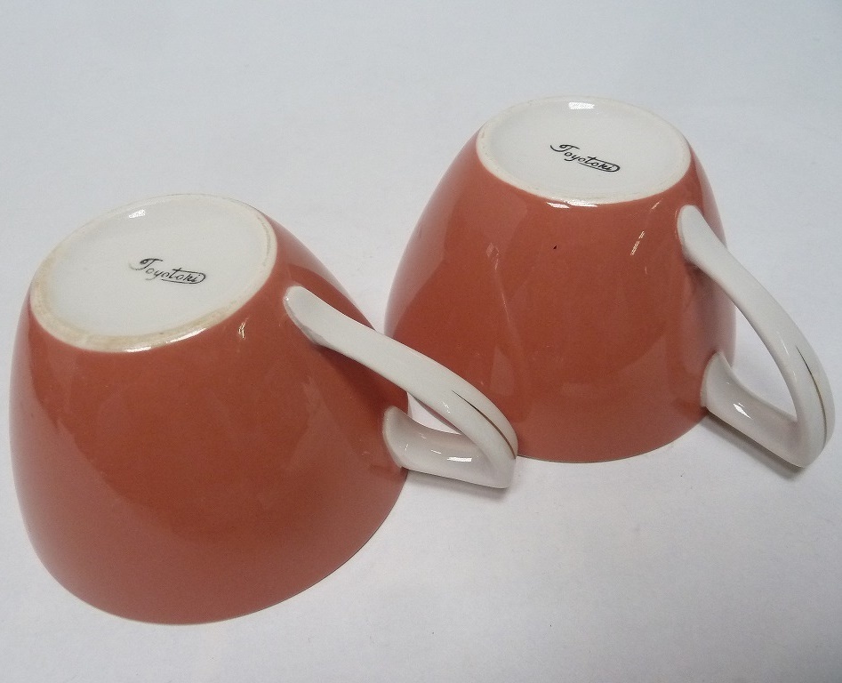☆BM)東洋陶器/TO-TO 昭和レトロ カップ&ソーサー シュガー ☆BM)東洋陶器/TO-TO 昭和レトロ カップ&ソーサー シュガー