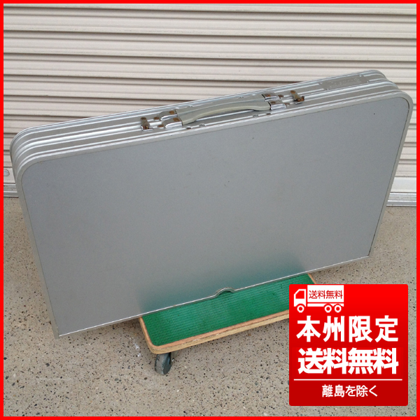 ③ 廃盤 状態良好 COLEMAN/コールマン 170-5564 折りたたみアルミピクニックテーブルチェアセット 4人用 本州限定送料無料_画像2
