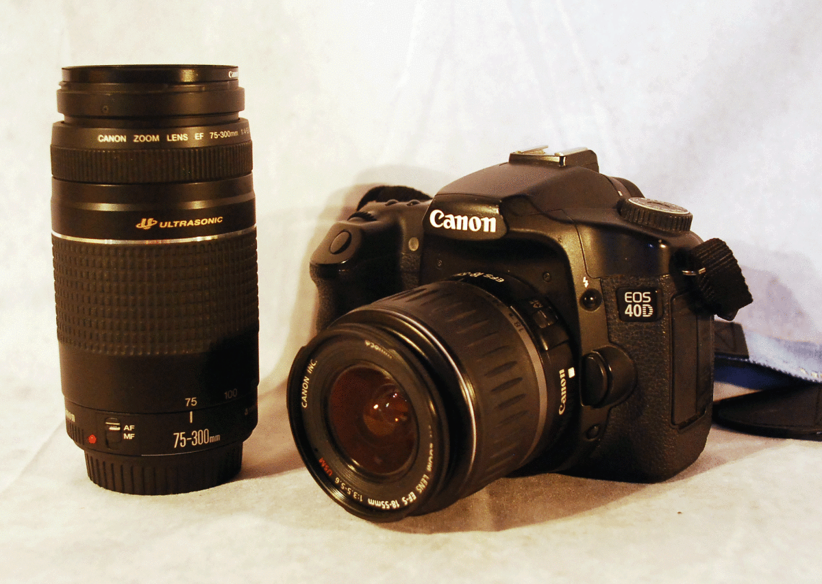 Cannon EOS40D デジタル一眼レフ ダブルズームセット used品