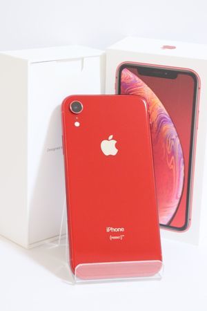 即日発送】美品 SIMフリー iPhoneXR 128GB レッド バッテリー82% SIM