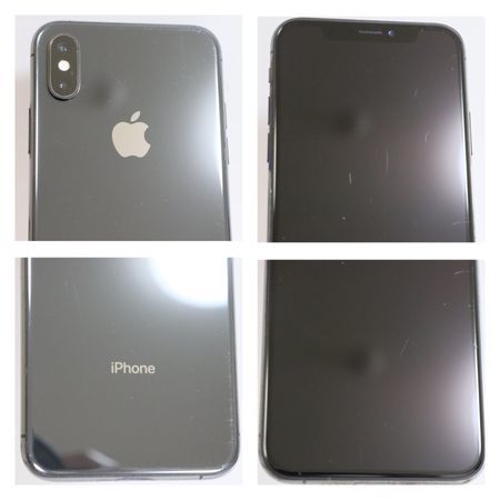 即日発送】SIMフリー iPhoneXS 64GB グレー バッテリー78% SIMロック