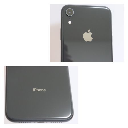 即日発送】美品 SIMフリー iPhoneXR 128GB ブラック バッテリー85% SIM