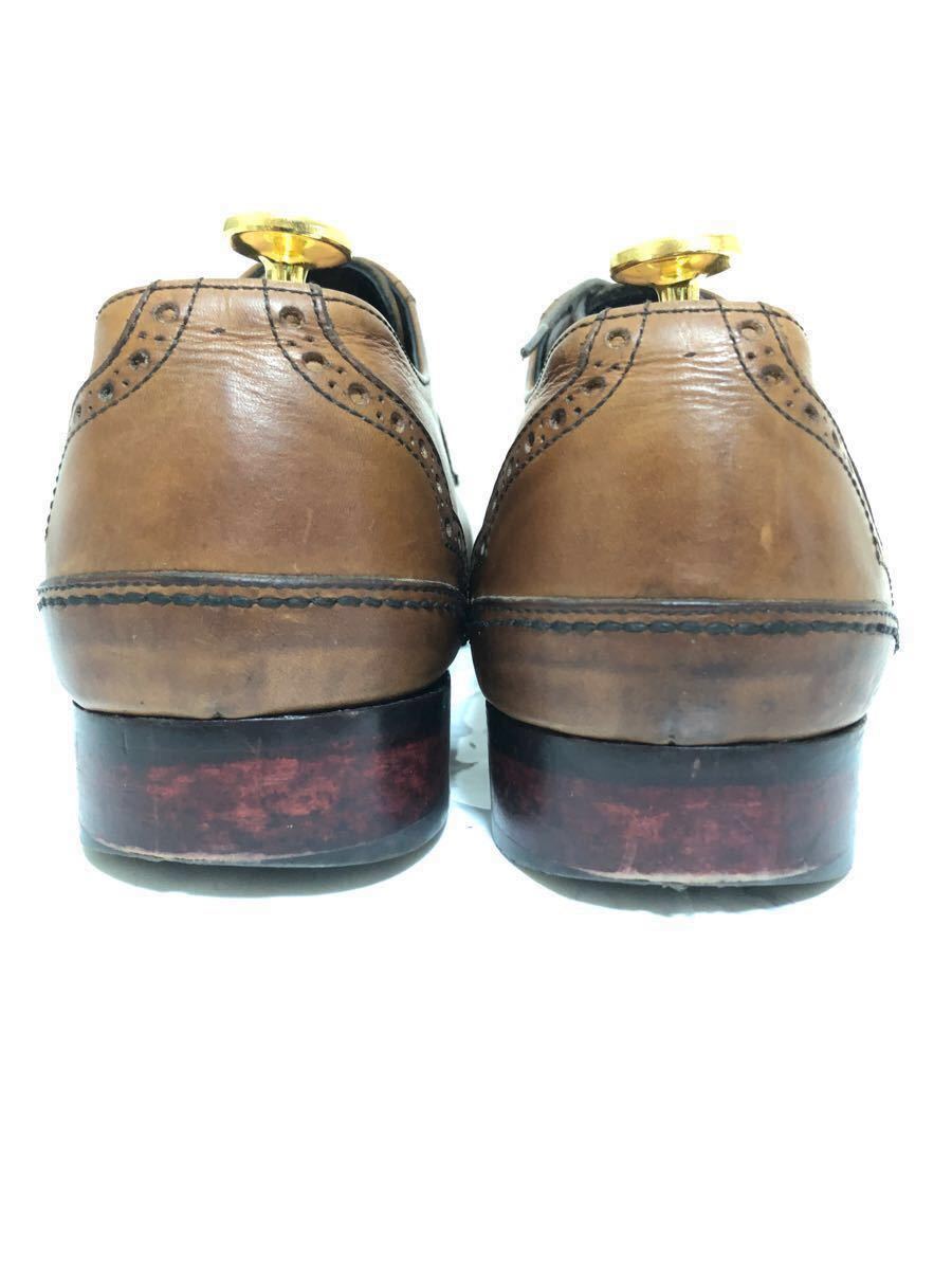 フープディドゥ（Whoop-de-doo）23.5ウィング茶 革靴　 ブラウン ビジネスシューズ ウィングチップ