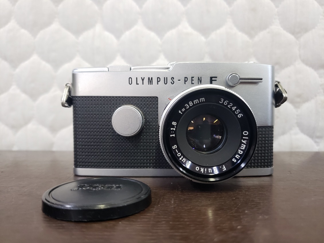 OLYMPUS オリンパス PEN-FT F.ZUIKO Auto-S 1:1.8 38mm 一眼レフ フィルムカメラ_画像1