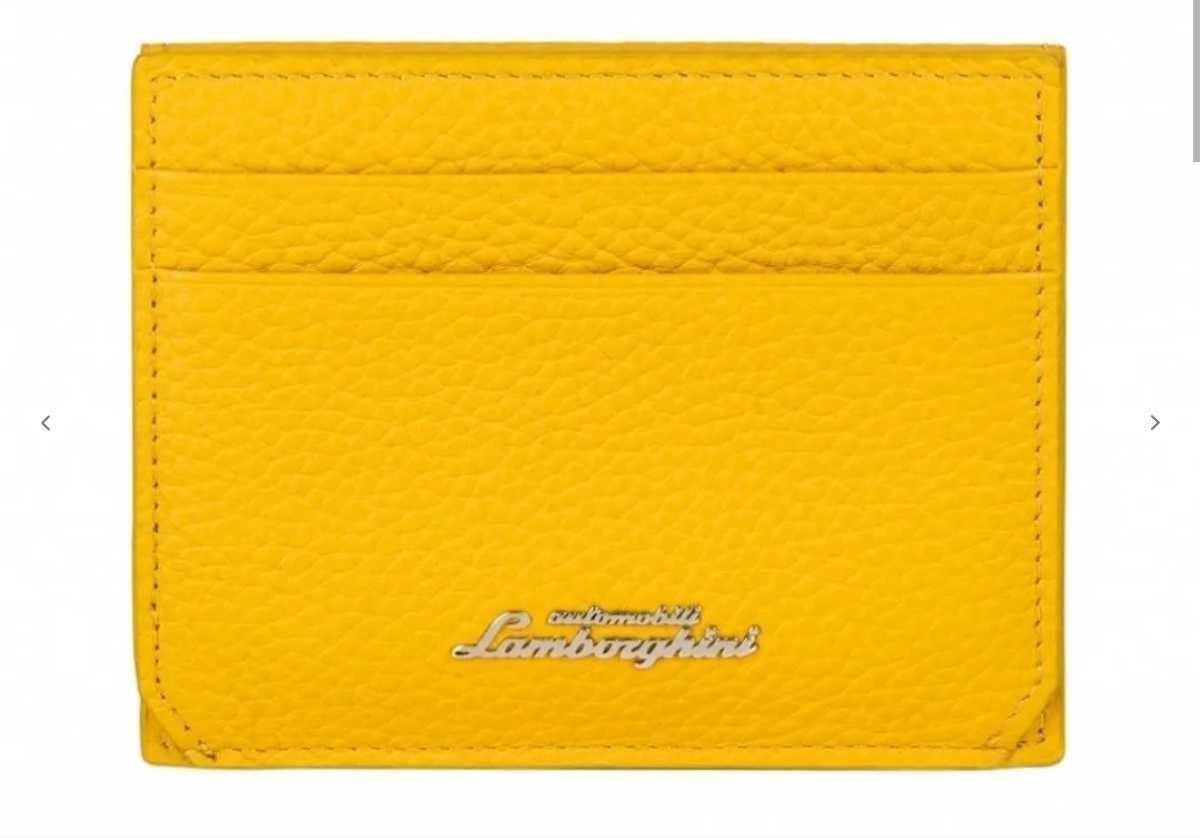 超激レア イタリア限定】 ランボルギーニ 二つ折り財布 レザー 本革