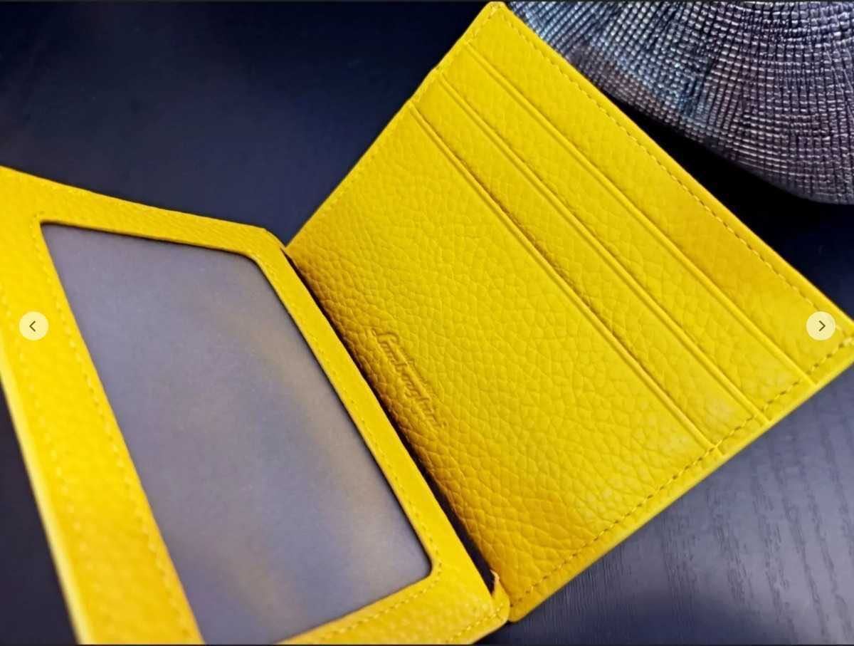 超激レア イタリア限定】 ランボルギーニ 二つ折り財布 レザー 本革