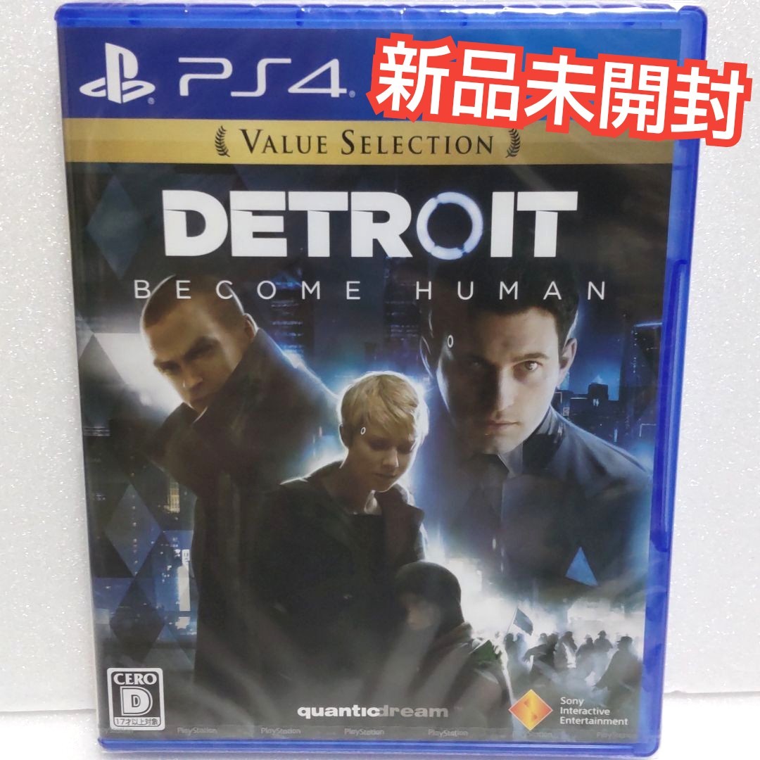 デトロイトビカムヒューマン PS4 ソフト 新品未開封 Detroit Become HUMAN
