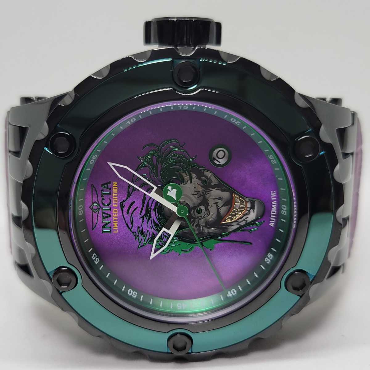 サマーセール35%オフ 世界限定☆ジョーカー☆自動巻 INVICTA DC Comics