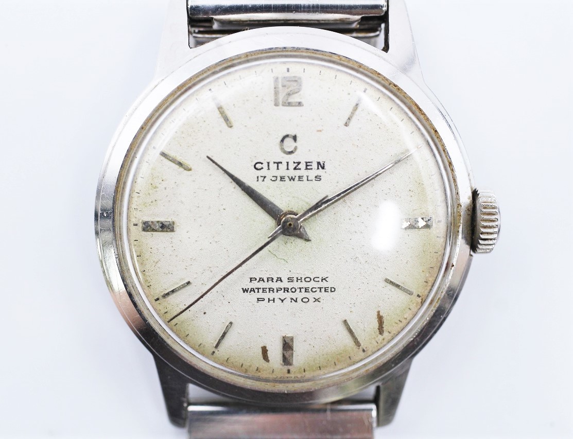 行董】◇稼働◇CITIZEN シチズン PARA SHOCK PHYNOX 17石 手巻き 行董】◇稼働◇CITIZEN シチズン PARA SHOCK PHYNOX 17石 手巻き