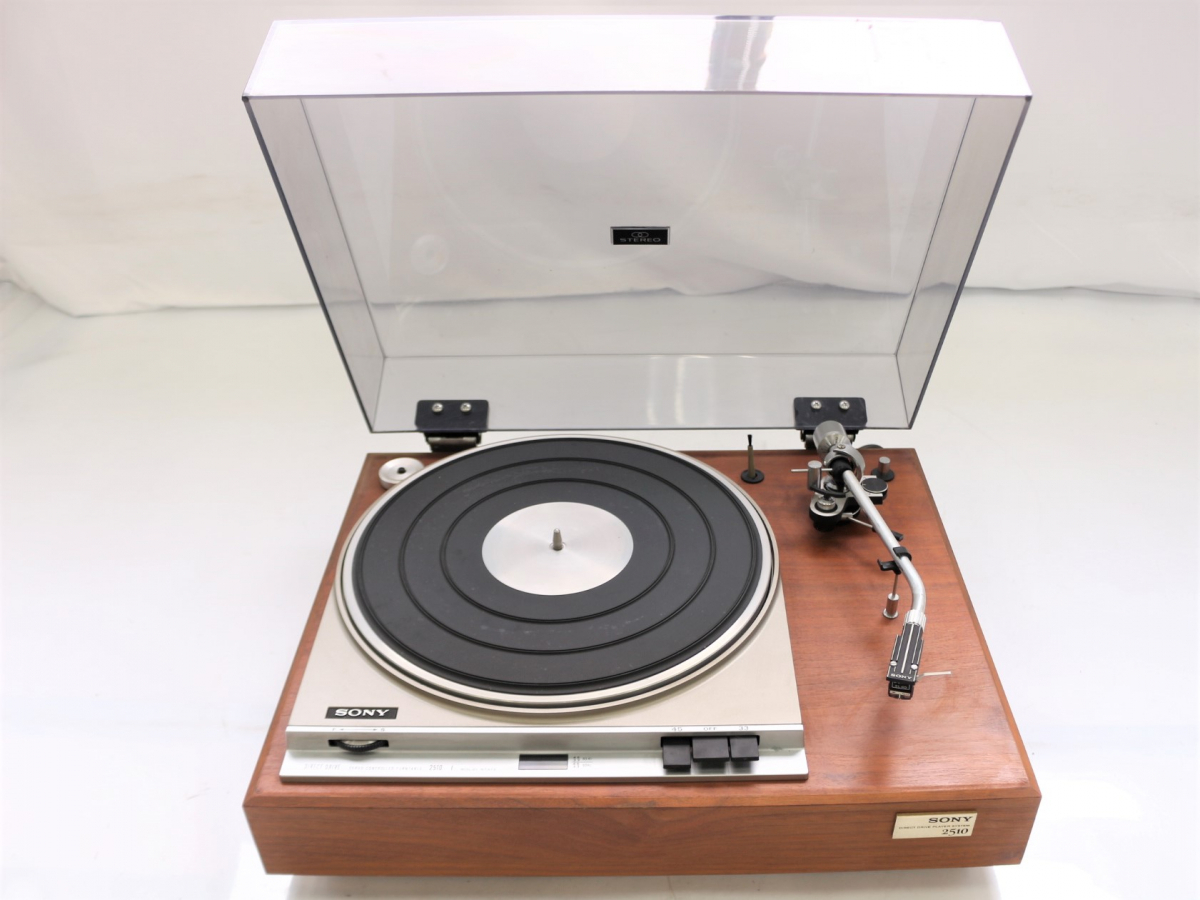 行董】SONY ソニー ステレオレコードプレーヤーシステム PS-2510 動作