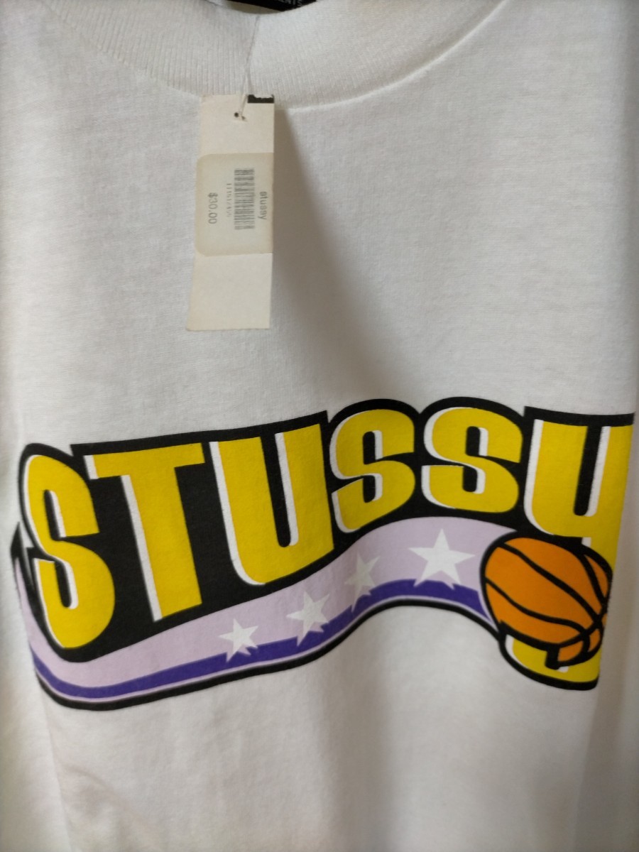 STUSSY Logo Tシャツ デッドストック サイズL｜PayPayフリマ