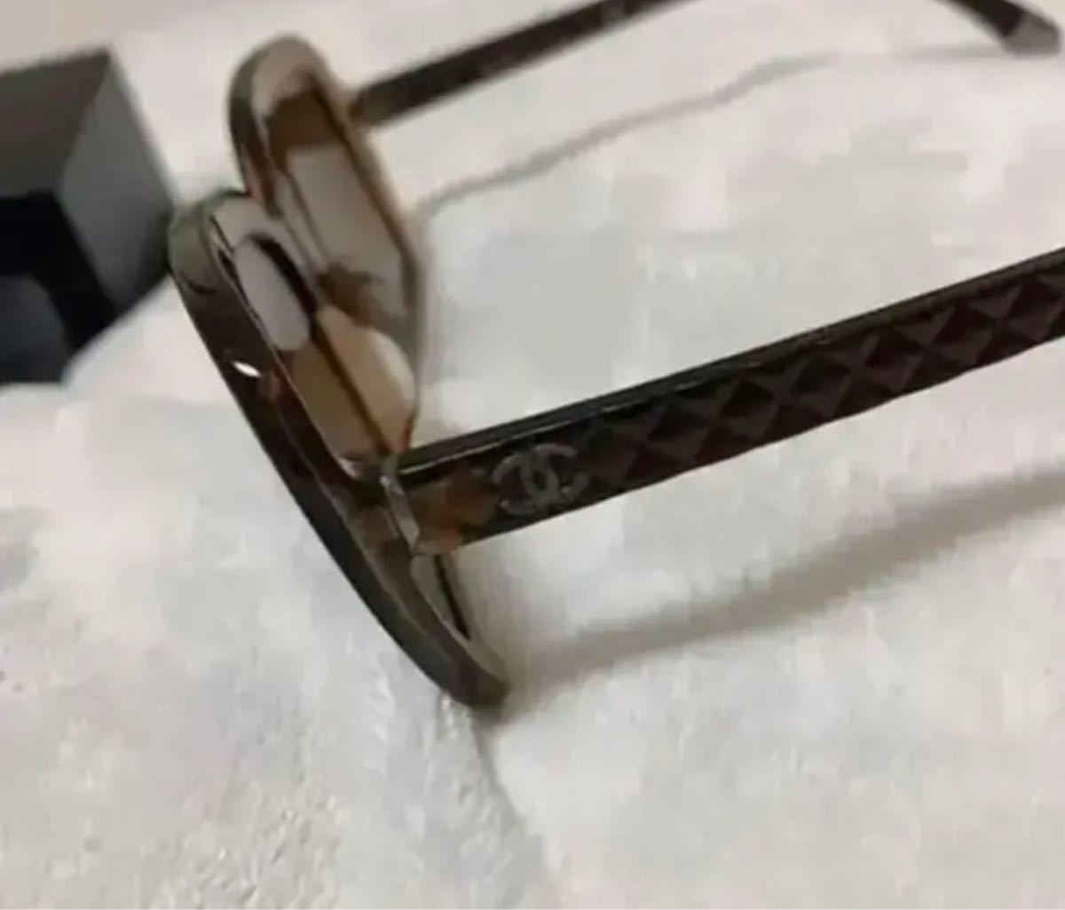 CHANEL シャネル サングラス ブラウン 美品 シャネルサングラス