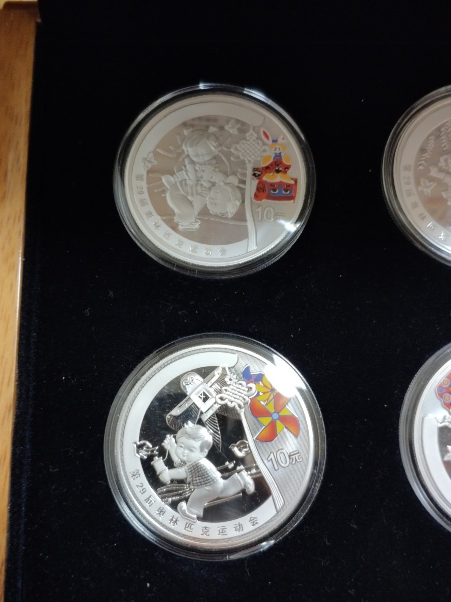 北京オリンピック2008 10元 銀貨 6枚セット www.thesciencebasement.org
