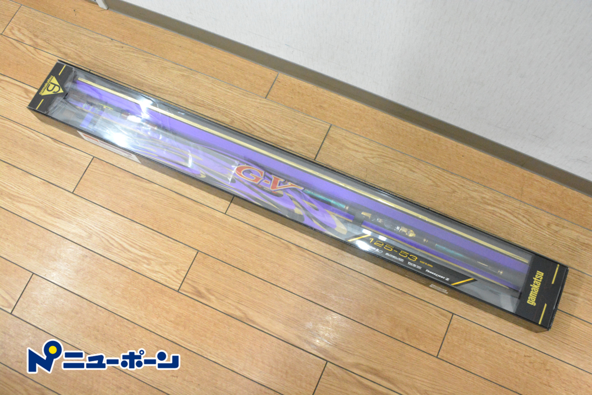 F515☆美品 がまかつ がま磯 インテッサG5 1.25-53 INTESSA ☆USED