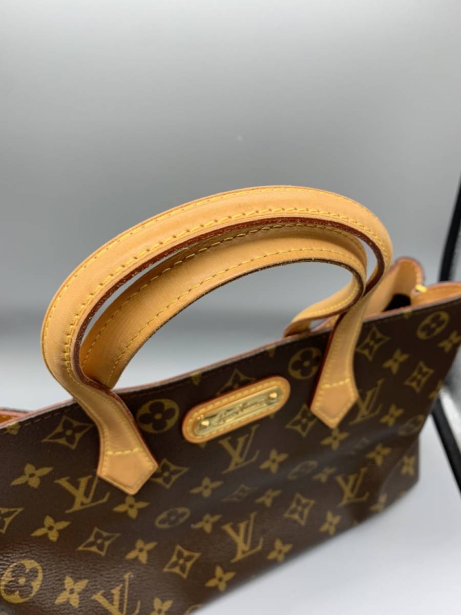 【4557】￥１ LOUIS VUITTON ルイヴィトン モノグラム ウィルシャーPM M45643 ハンドバッグ_画像2