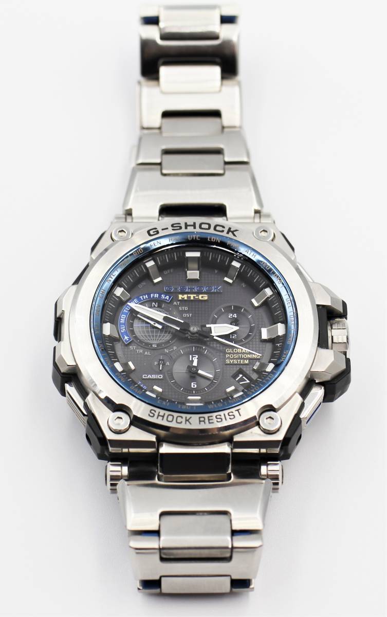 箱付き】G-SHOCK MTG-G1000D-1A2JF GPSハイブリッド電波ソーラー