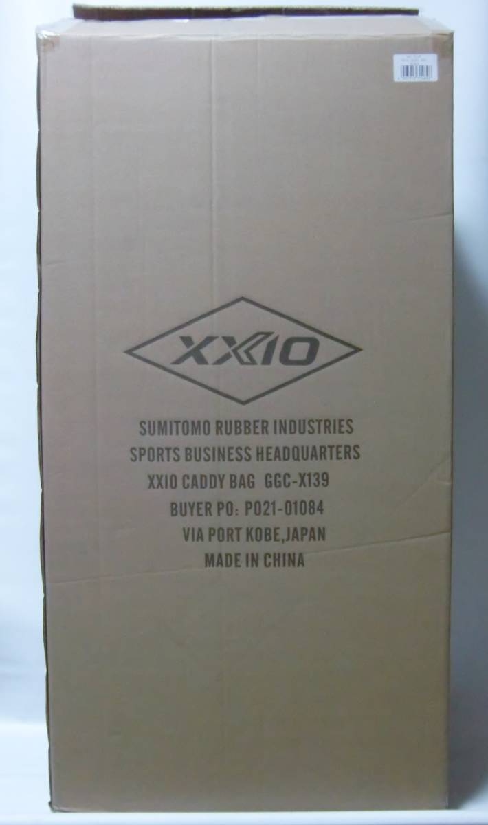 日本卸値ゼクシオ キャディバッグ　GGC－X139 ブラック　未使用品　XXIO ダンロップ