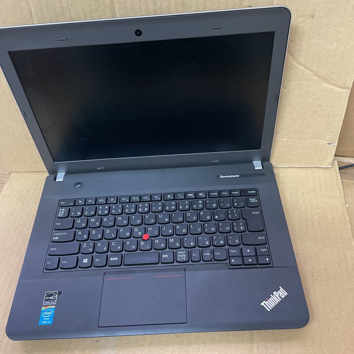 （A-5）Lenovo ThinkPad E440 Core i5-4200M 2.5GHz/4GB/簡易チェック現状品_画像2