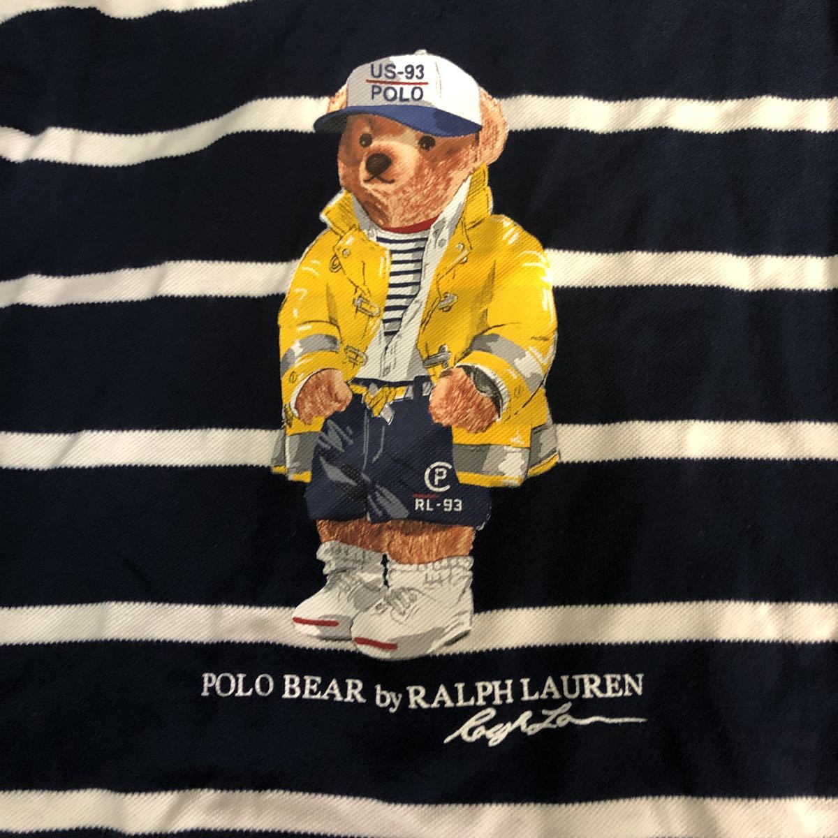ラルフローレン polo bear ポロ ベア ロンT Tシャツ ネイビー xlサイズ